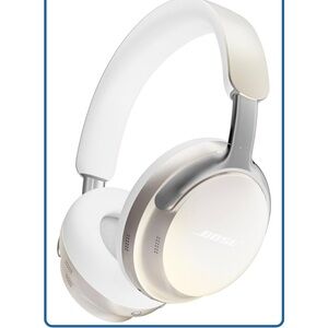 Bose White Over-Ear Headphones with Sleek Design